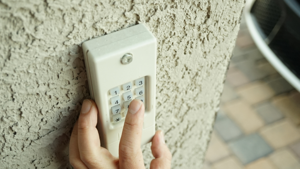 garage door keypad opener